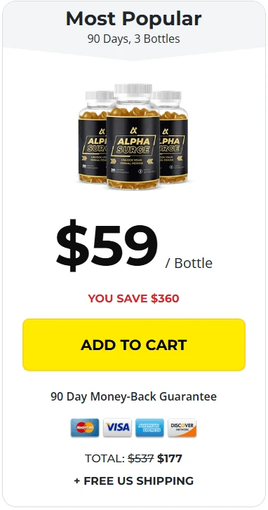 Alpha Surge sale